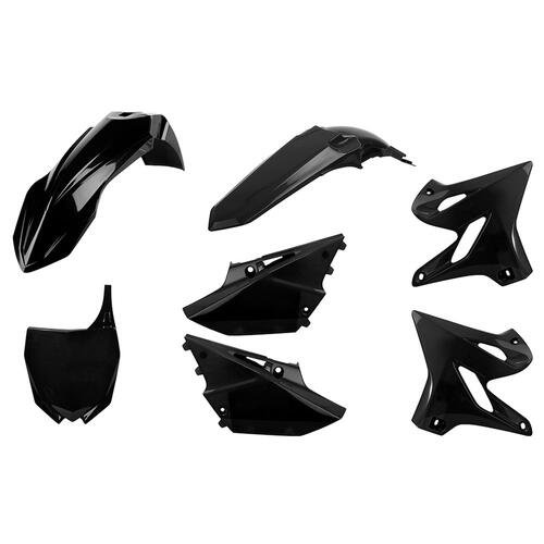 Yamaha YZ125 2015-2020 Polisport Plastics Kit Black Inc Fenders & Shrouds