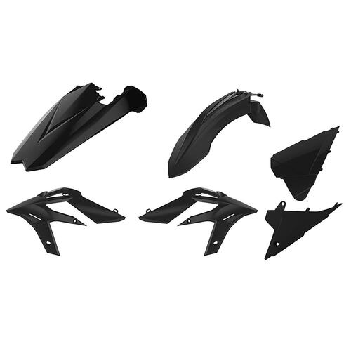 Beta XTRAINER 250 2015-2019 Polisport Plastics Kit Black Inc Fenders & Shrouds