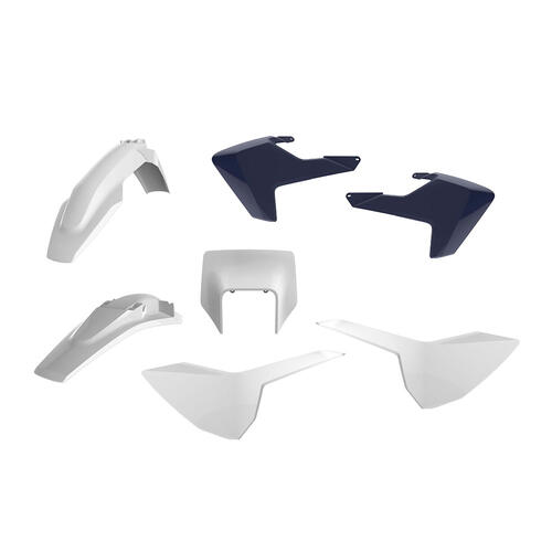 Husqvarna FE450 2017-2019 Polisport Plastics Kit Inc Headlight Surround OEM Colours