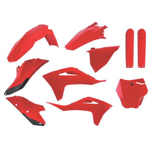 Gas-Gas EX 300 2021-2023 Polisport Plastics Kit Inc Fork Guards OEM Colours