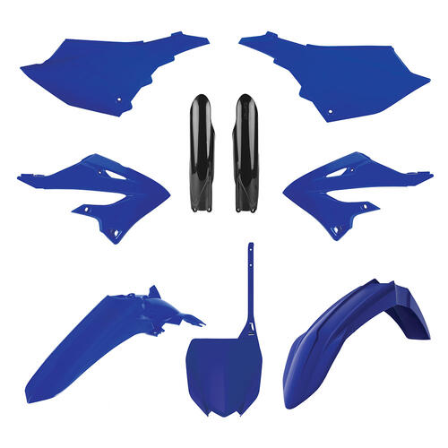 Yamaha YZ250 2022-2024 Polisport Plastics Kit Inc Fork Guards OEM Colours