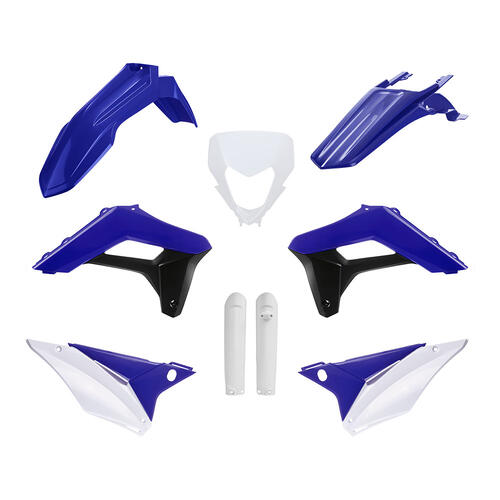 Sherco 450 SEF Factory 2024 Polisport Plastics Kit Blue/White