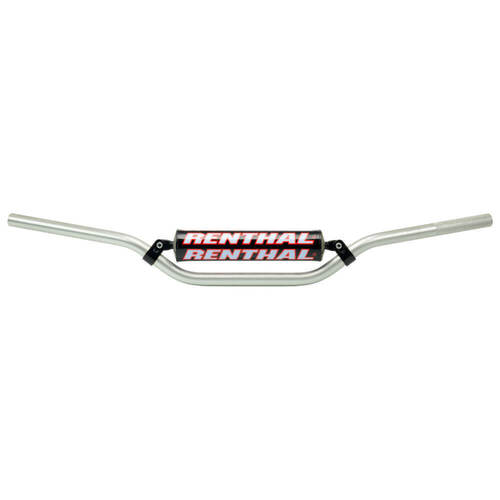 Renthal MX 7/8" Aluminium Handlebars 759 Suzuki RM125/RM250 Bend Silver