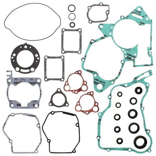 Honda CR125R 2001-2002 Vertex Gasket Rebuild Kit With Oil Seals
