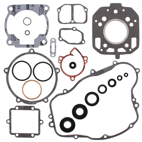 Kawasaki KX125 1985-1986 Vertex Gasket Rebuild Kit With Oil Seals