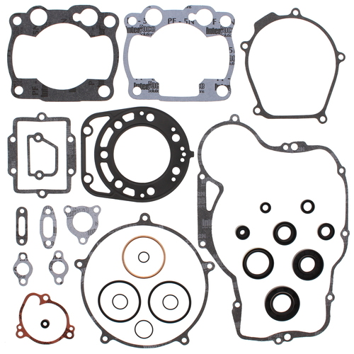Kawasaki KX250 1988-1989 Vertex Gasket Rebuild Kit With Oil Seals