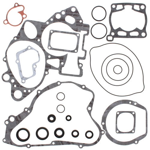 Fits Suzuki RM125 1992-1997 Vertex Gasket Rebuild Kit With Oil Seals