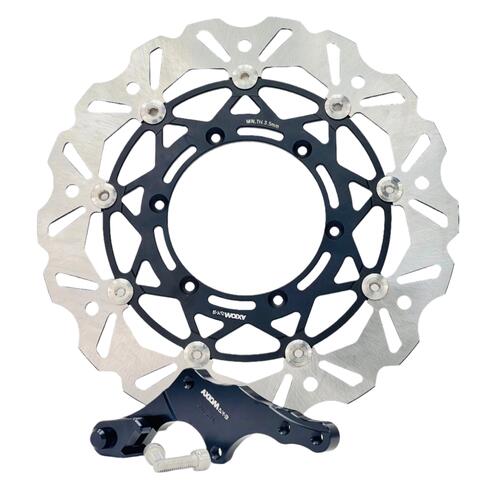 KTM 450 SX-F 2009-2025 Axiom DX-3 320mm Motard Supermoto Front Brake Disc Kit