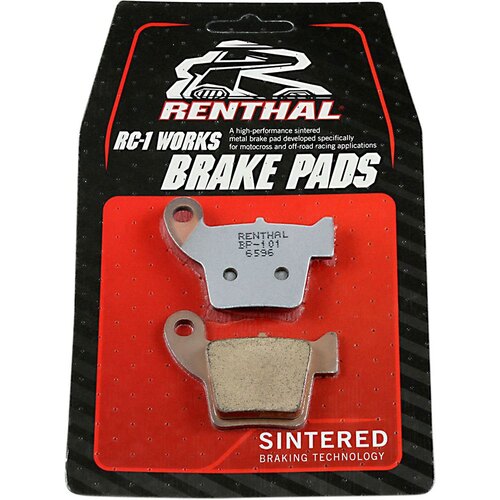 Kawasaki KX100 1991-1996 Renthal RC-1 Works Rear Disc Brake Pads