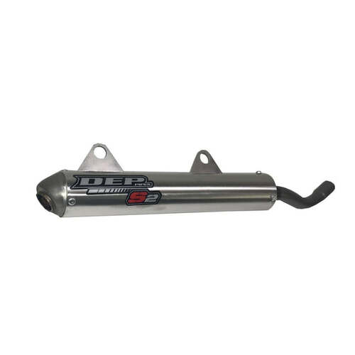 Beta RR 125 2T 2018 DEP Silver Standard 2 Stroke Silencer Exhaust Muffler