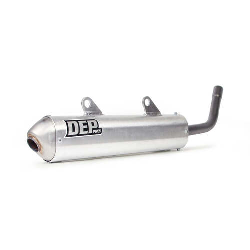 KTM 250 EXC 1998-2003 DEP Silver Enduro 2 Stroke Silencer Exhaust Muffler