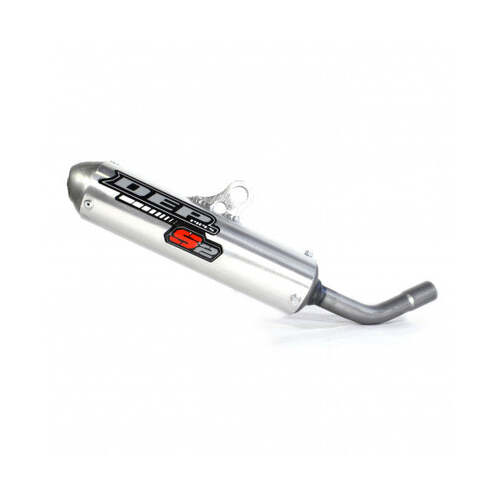 KTM 65 SX 2009-2015 DEP Silver MX 2 Stroke Silencer Exhaust Muffler