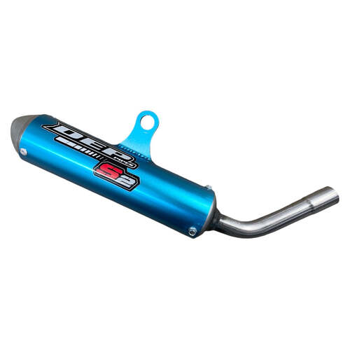 KTM 65 SX 2024 DEP Blue MX 2 Stroke Silencer Exhaust Muffler