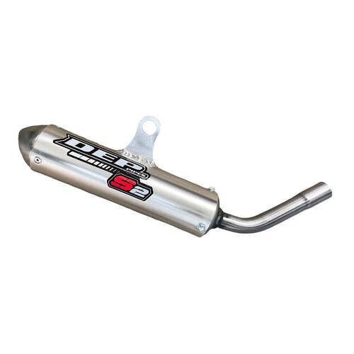 KTM 65 SX 2024 DEP Silver MX 2 Stroke Silencer Exhaust Muffler