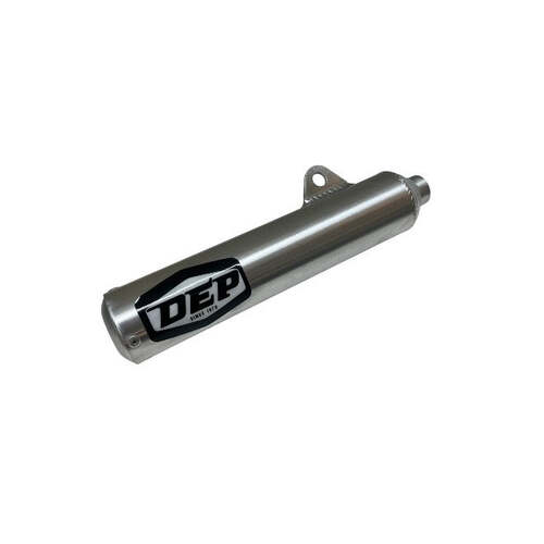 Yamaha YZ125 1984-1985 DEP Silver MX 2 Stroke Silencer Exhaust Muffler