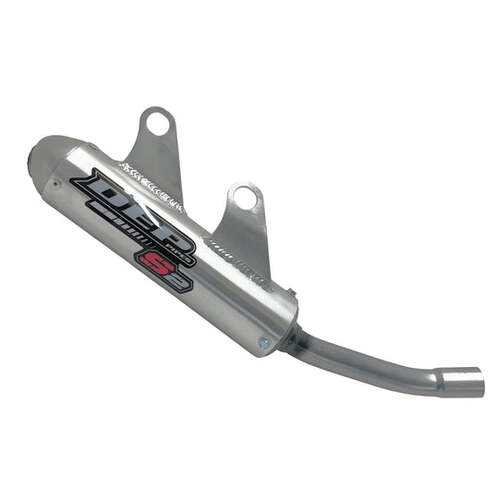 Yamaha YZ125X 2022-2023 DEP Silver Enduro 2 Stroke Silencer Exhaust Muffler