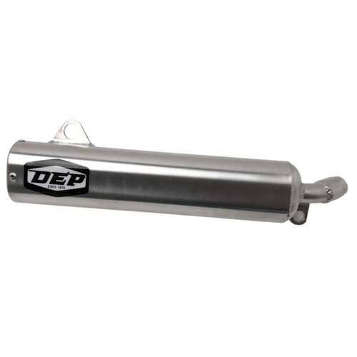 Yamaha YZ250 1991-1992 DEP Silver MX 2 Stroke Silencer Exhaust Muffler