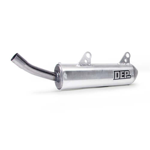 Yamaha YZ250X 2015-2022 DEP Silver Enduro 2 Stroke Silencer Exhaust Muffler