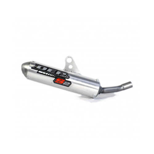 Yamaha YZ85 1993-2018 DEP Silver MX 2 Stroke Silencer Exhaust Muffler