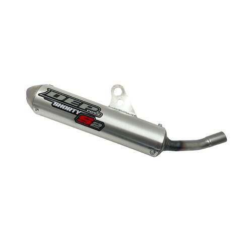 Yamaha YZ85 2019-2025 DEP Silver MX 2 Stroke Silencer Exhaust Muffler