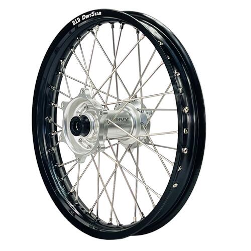 Kawasaki KX500 1989-2004 Envy/DID Rear Wheel 18*2.15 Black Rim Silver Hub Silver Spokes