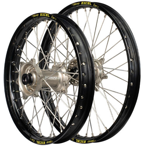 Kawasaki KX500 1993-2004 Envy/Excel SNR Wheel Set 21/19 Black Rims Factory Hubs