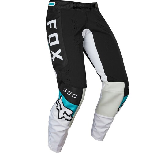 Fox 2022 360 Dier MX Motocross Pants Black/Teal