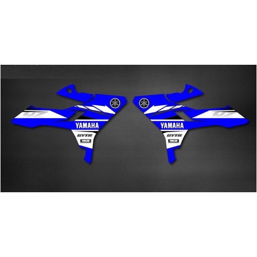 Graphics Kit Yamaha YZ250 YZ125 Blue - Only Suits 2002-2017 Rtech Revolution Kits