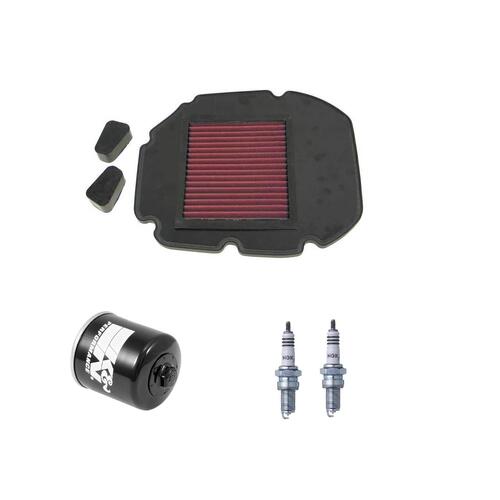 Honda XL1000V Varadero 1999-2002 K&N x NGK Service Kit Air Oil Filter Spark Plugs