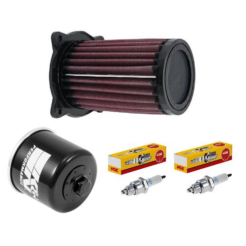 Suzuki VZ800 Marauder 1997-2000 K&N x NGK Service Kit Air Oil Filter Spark Plugs