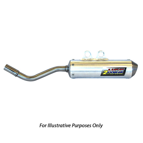 Kawasaki KX65 2002-2024 HGS Grey 2 Stroke Silencer Exhaust Muffler