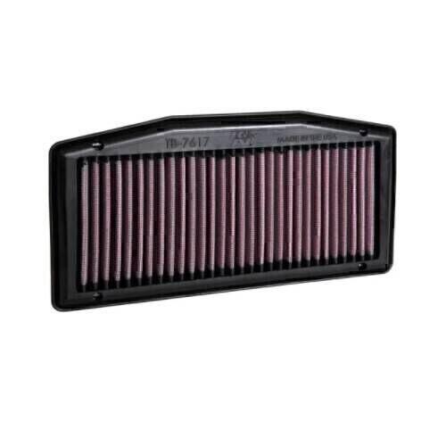 Triumph 765 Street Triple R 2017-2024 K&N Washable Performance Air Filter