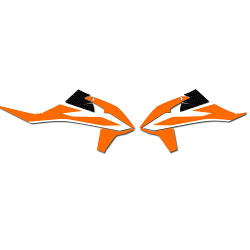KTM 350 EXC-F 2020 - Factory Style Graphics Sticker Kit