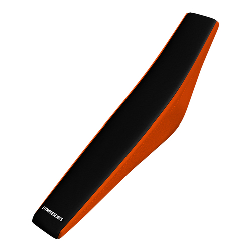 KTM 125 EXC 2007 Strike Gripper Seat Cover Black-Orange