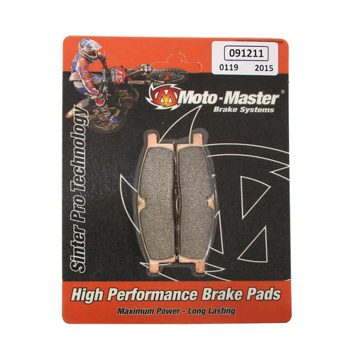 Yamaha YZ85 Lw (19/16) 2002-2021 Moto Master Front Sinterpro Racing Brake Pads