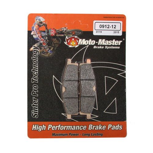 Yamaha YZ85 (17/14) 2002-2012 Moto Master Front Sinterpro Racing Gp Brake Pads