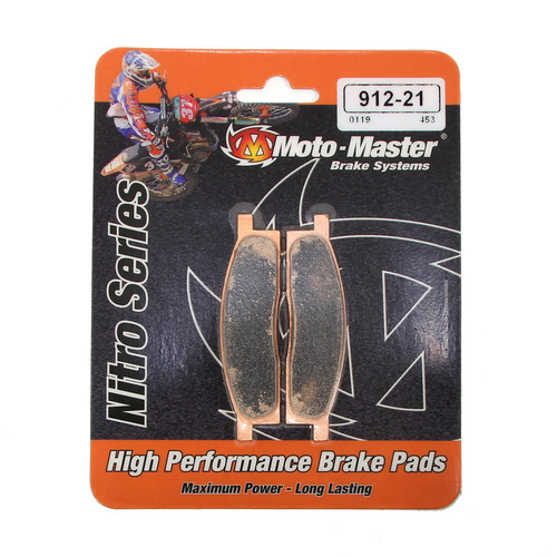 Yamaha YZ85 Lw (19/16) 2002-2021 Moto Master Front Nitro Brake Pads