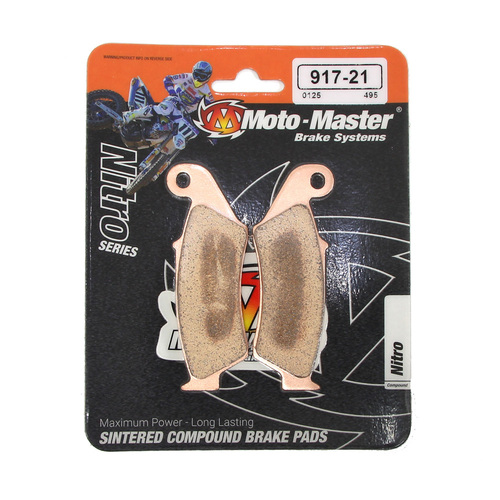 Honda CR125 1987-1994 Moto Master Front Nitro Disc Brake Pads
