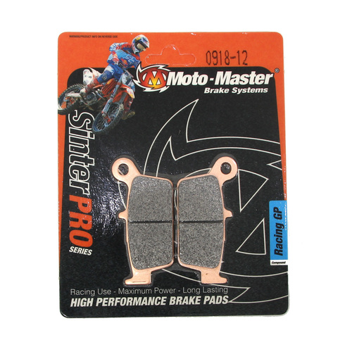 Kawasaki KDX250 1995-1998 Moto Master Rear Sinterpro Racing Gp Brake Pads