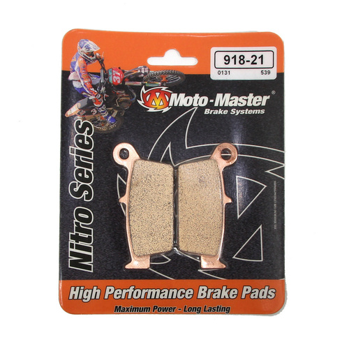 Yamaha WR400F 1999-2000 Moto Master Rear Nitro Disc Brake Pads