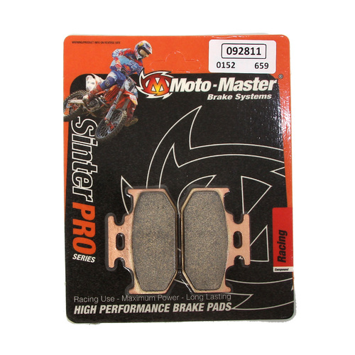 Yamaha WR400F 1998 Moto Master Rear Sinterpro Racing Brake Pads