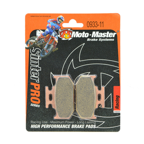 KTM 125 SX 1989-1993 Moto Master Rear Sinterpro Racing Brake Pads