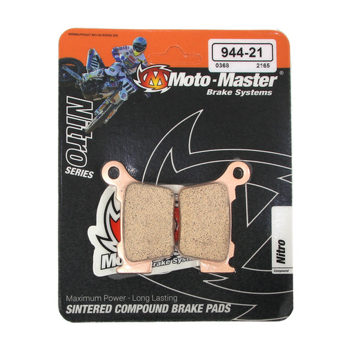 KTM 300 EXC TPI ERzberg Rodeo 2020-2021 Moto Master Rear Nitro Brake Pads