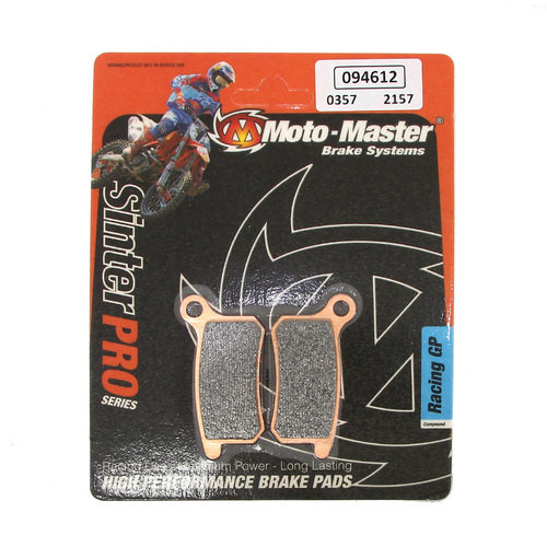 KTM 85 SX (19/16) 2004-2011 Moto Master Front Sinterpro Racing Gp Brake Pads
