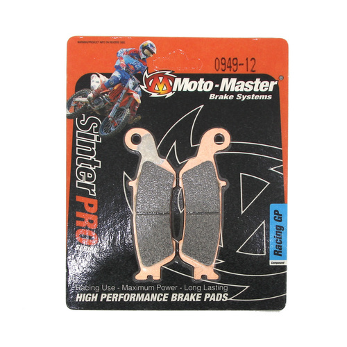 Yamaha WR250F 2017-2021 Moto Master Front Sinterpro Racing Gp Brake Pads