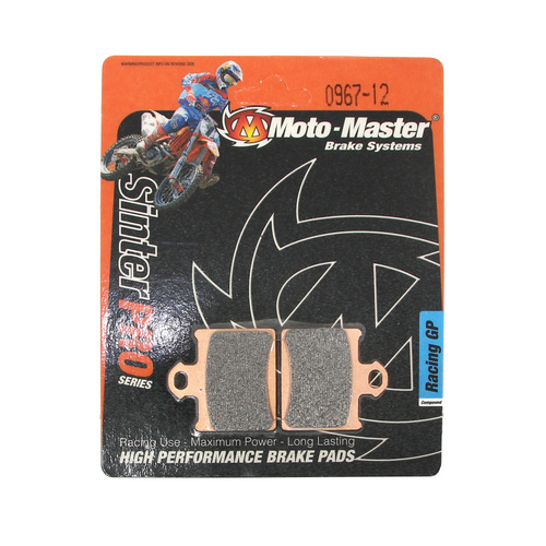 KTM 85 SX (19/16) 2011-2021 Moto Master Rear Sinterpro Racing Gp Brake Pads