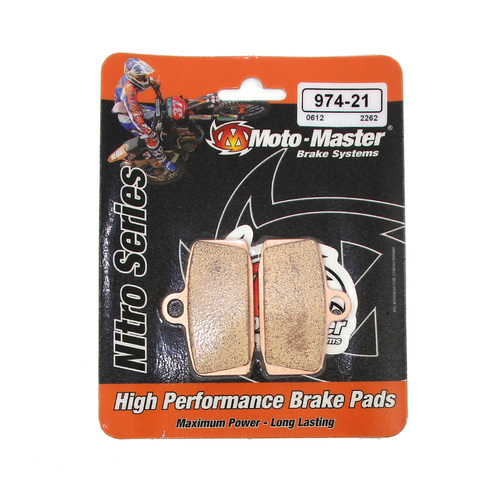 KTM 85 SX (17/14) 2012-2021 Moto Master Front Nitro Brake Pads
