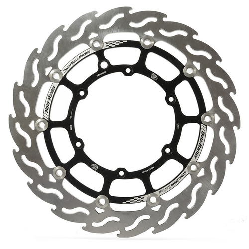 For Suzuki RM125 1989-2010 Moto Master Front Flame Supermoto Racing 320mm Floating Brake Disc