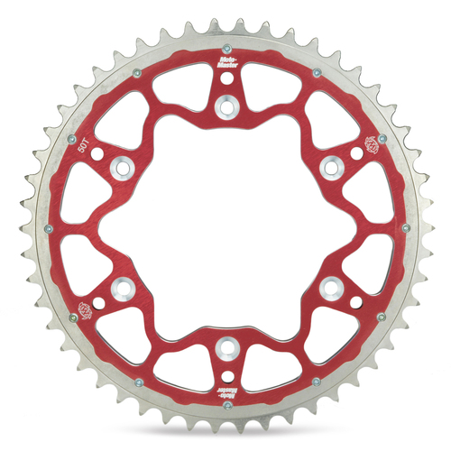 Husqvarna TE630 2010-2012 Moto Master Rear Fusion Sprocket 49T Red
