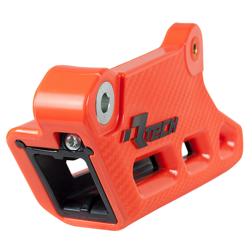 KTM 690 Enduro R 2018-2021 Rtech Orange/Black Worx R2.0 Monoblock Rear Chain Guide